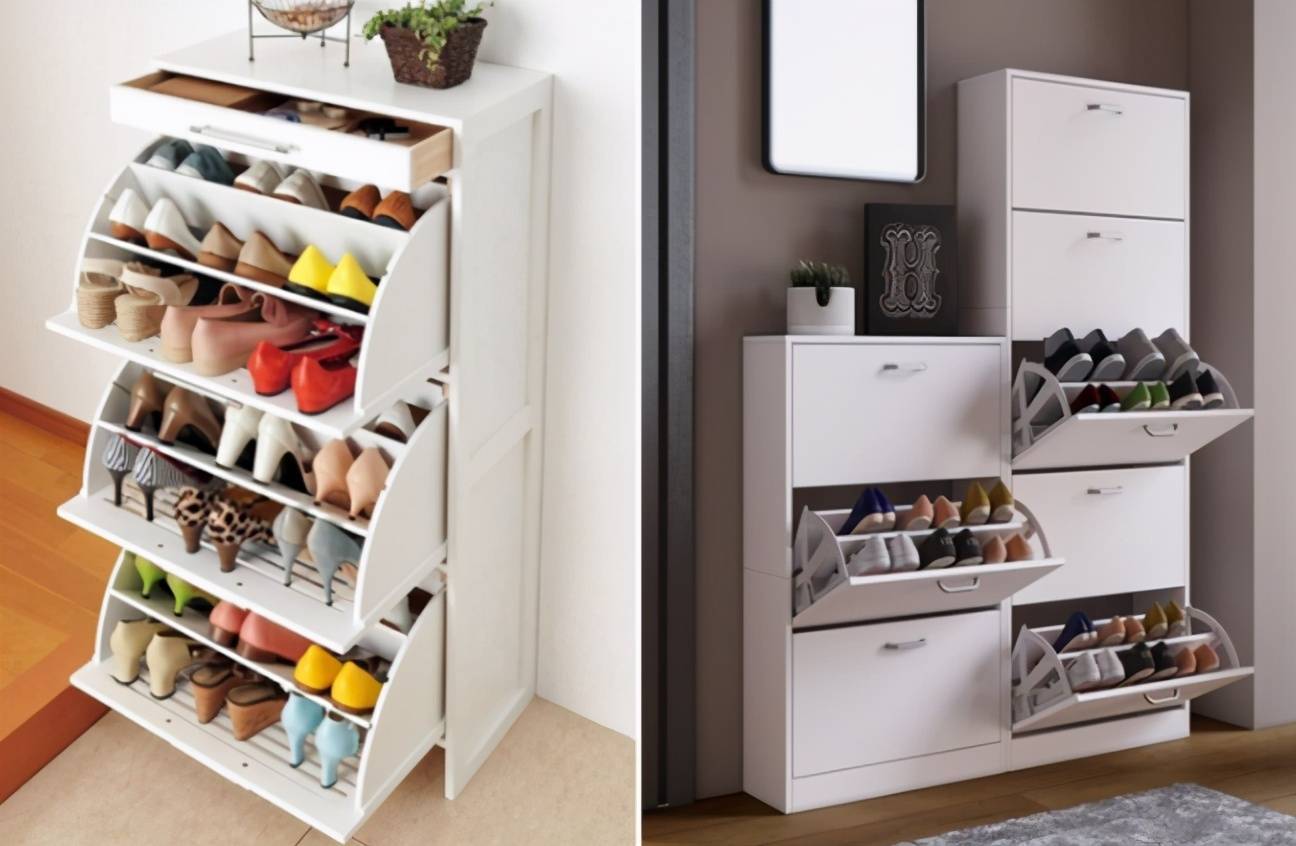 柜子少打些,把收纳做成可旋转的,储物量直接翻一倍!