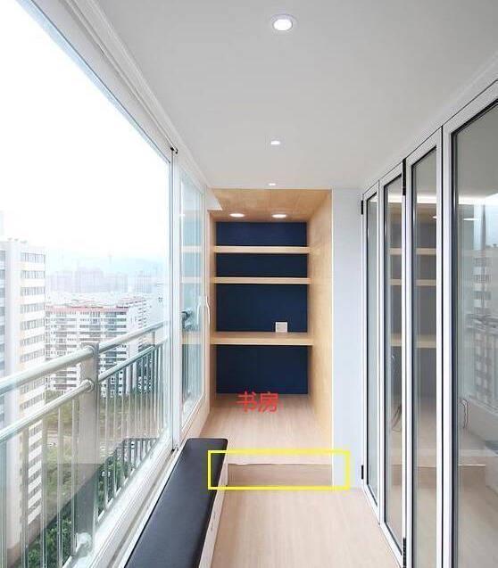 越来越多家庭装分区式阳台,把休闲和实用完美结合,很聪明!