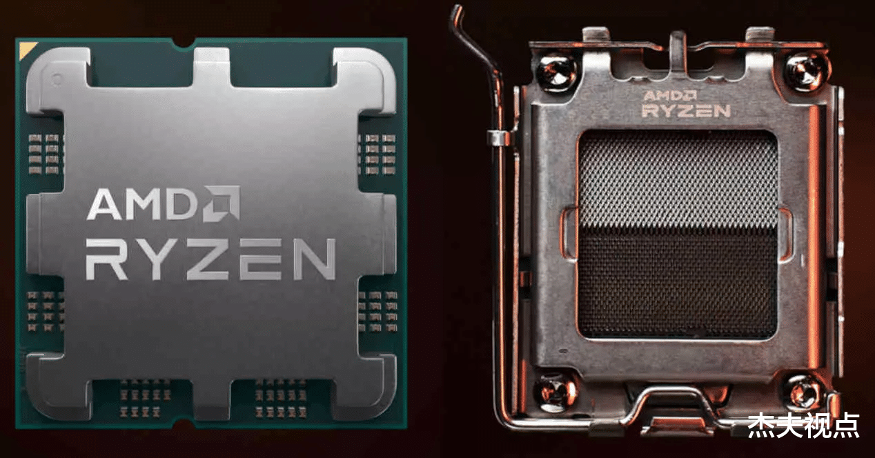 AMD的AM5接口就这样？酷似Intel主板，连CPU安装都差不多