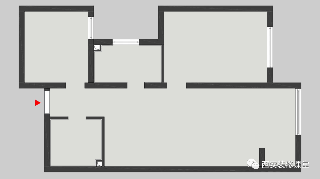 85㎡两室老房改造,简约原木