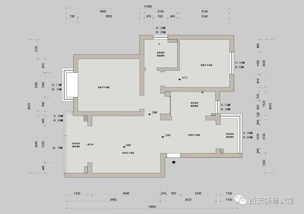 86㎡两室婚房,大改造成就更多功能