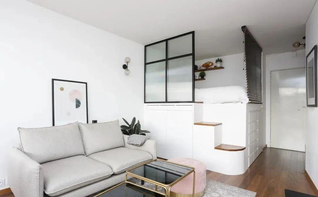 小卧室除了榻榻米,还有第2个选择,用壁橱床,收纳不少你分毫!