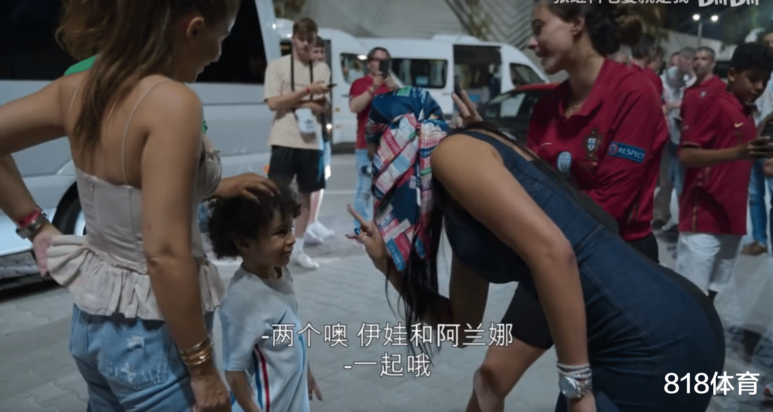 本泽马|娃娃亲! C罗女友逗本泽马儿子: 给你介绍两个女朋友 我女儿伊娃和阿拉娜
