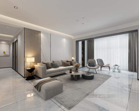 润城五区136m2|现代极简，吾心归处即是吾家！