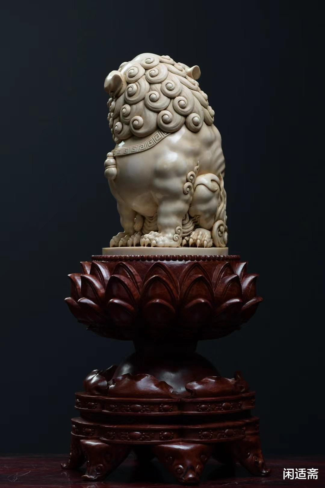 雕刻|摹古，清宫廷器物，狻猊瑞兽