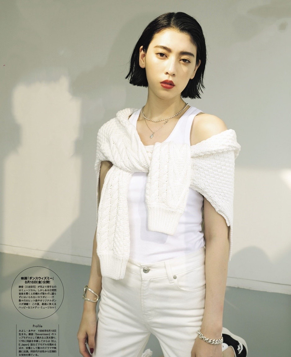 靠短发赢得辨识度，人美又会打扮，难怪“三吉彩花”成周董mv女主