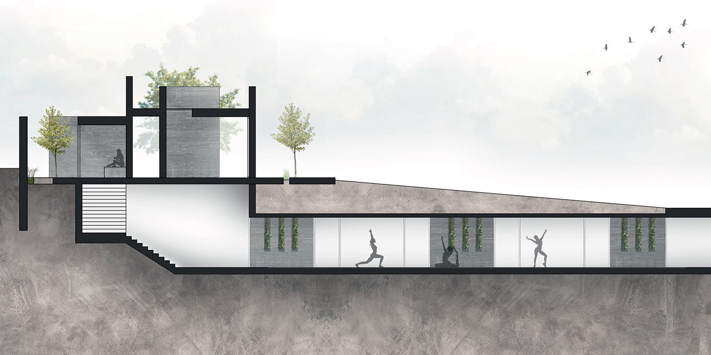 亿伽设计│洗浴设计│私人洗浴会所:二维表达转化为三维呈现