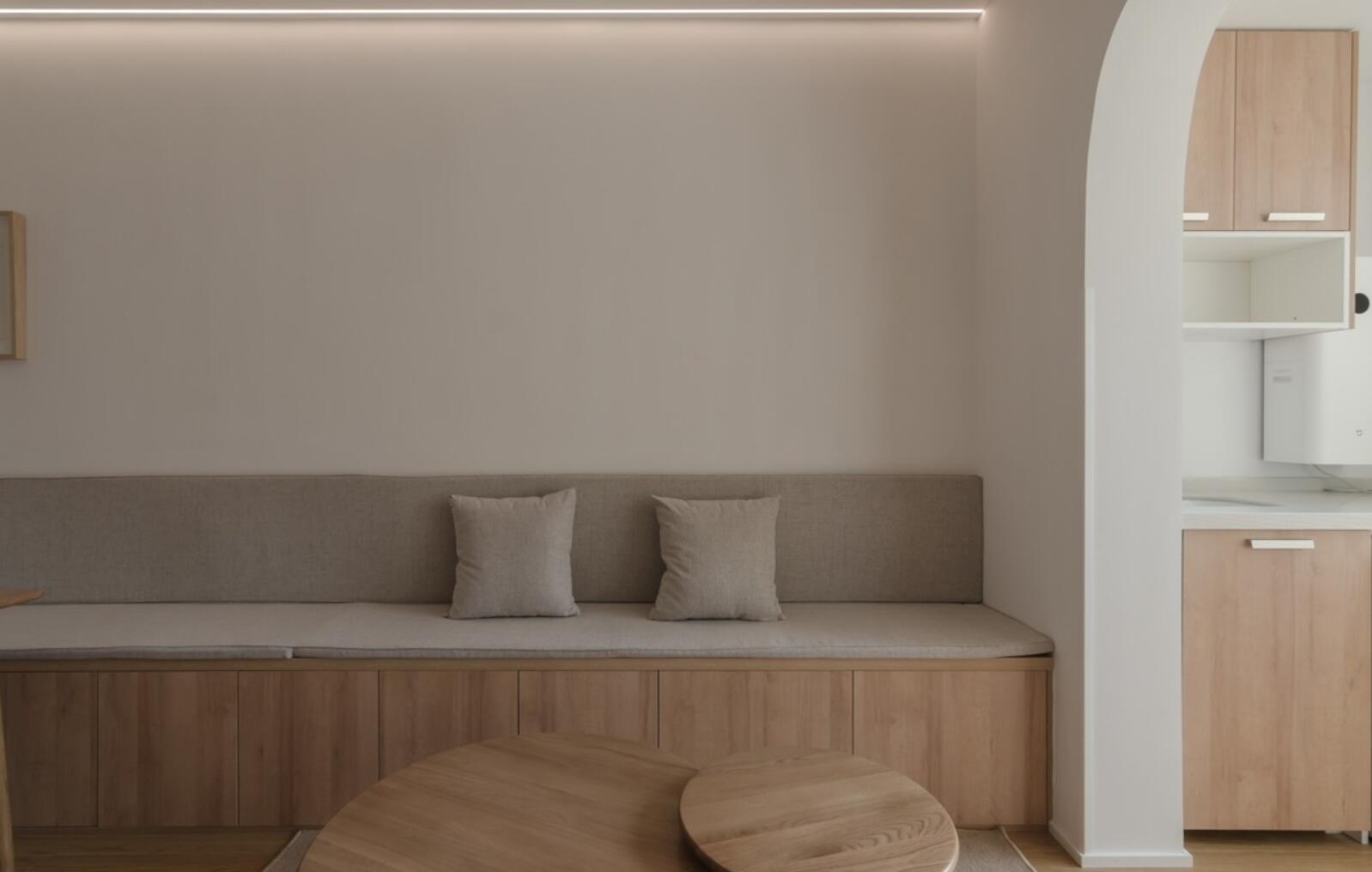 她63㎡新家,却“空无一物”,这种务实型装修,住起来太爽了