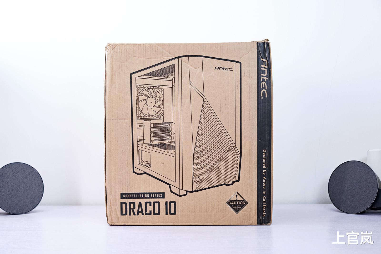 机箱|高性价比的颜值M-ATX机箱，安钛克Draco 10机箱体验分享