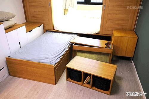 31平四口之家,清爽自然原木系,享受别样的舒适