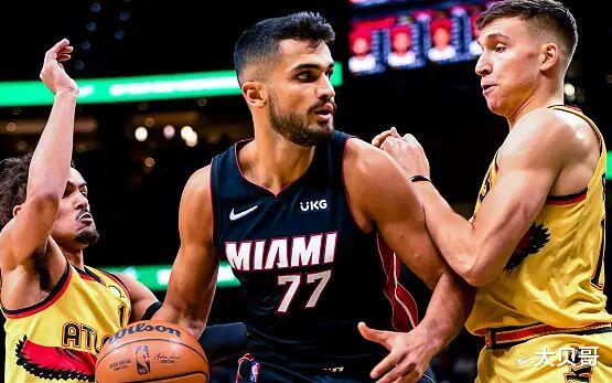 老鷹隊(duì)|24分慘敗熱火！9投砍16分11板，得不到機(jī)會(huì)，老鷹不想用就送走吧