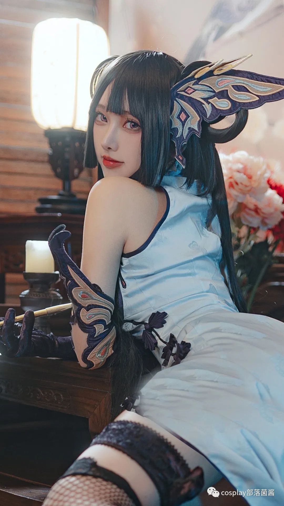 |cos：谜样魔女旗袍壹原侑子cos正片@阿璇