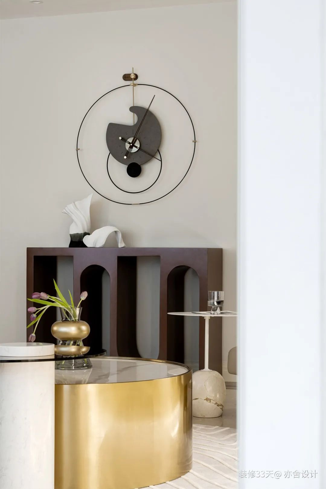 装修设计:156平软装改造,现代轻奢四室