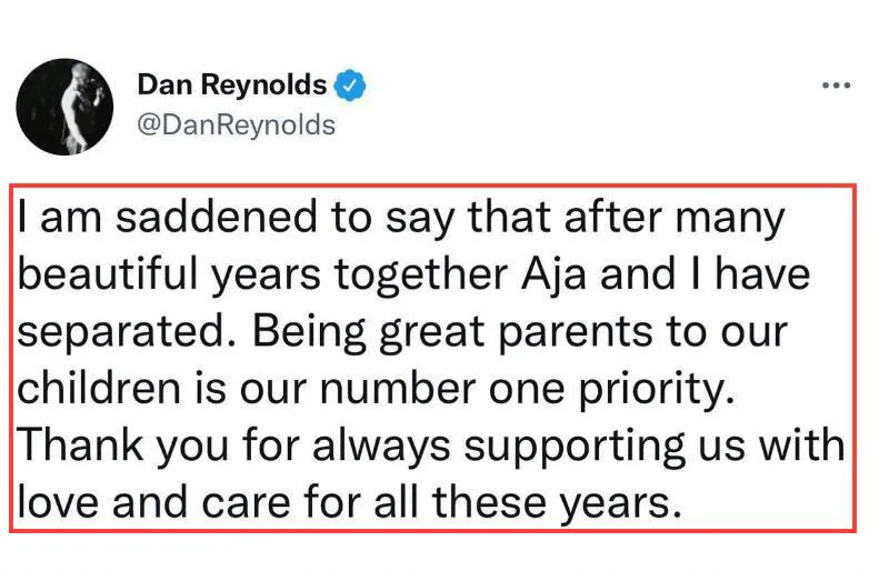 |扯平了！美国知名歌手和妻子离婚一次，妻子又和他离婚一次