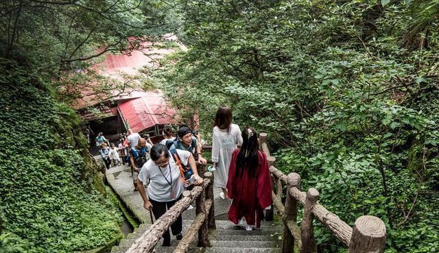 三叠泉|未到三叠泉，不算庐山客，过程虽然很累，但看到美景一切都值得