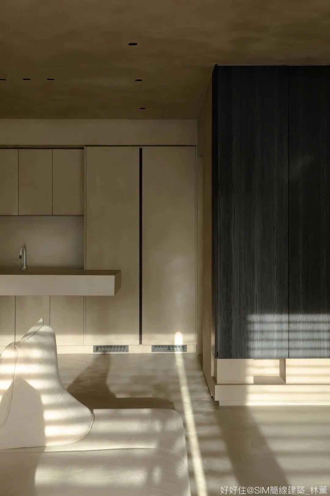 160㎡大地色公寓，每一寸都是质感 ！