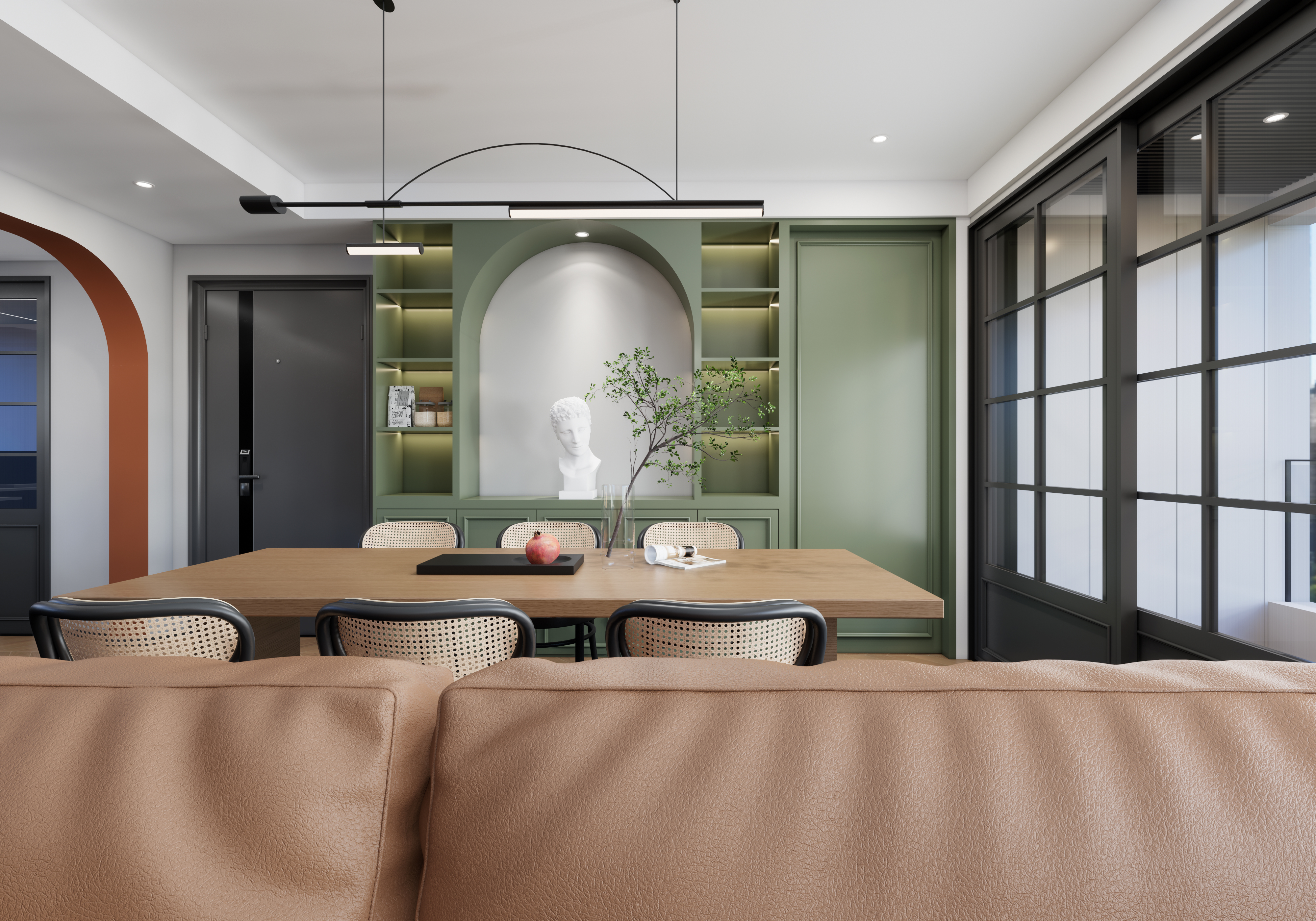 改后146㎡,用复古风留下时光