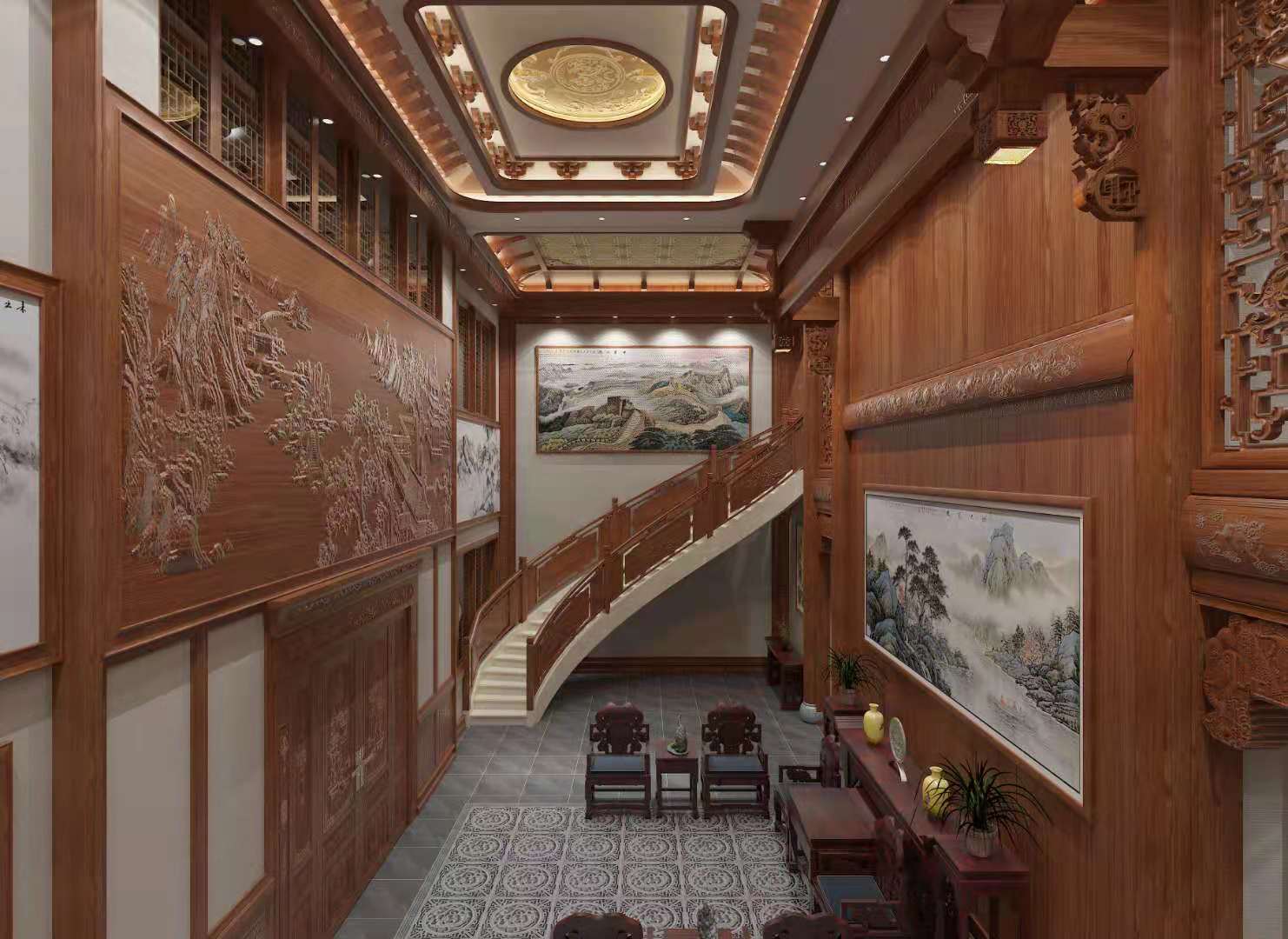 中式红木装修,展现着独属于它的光芒