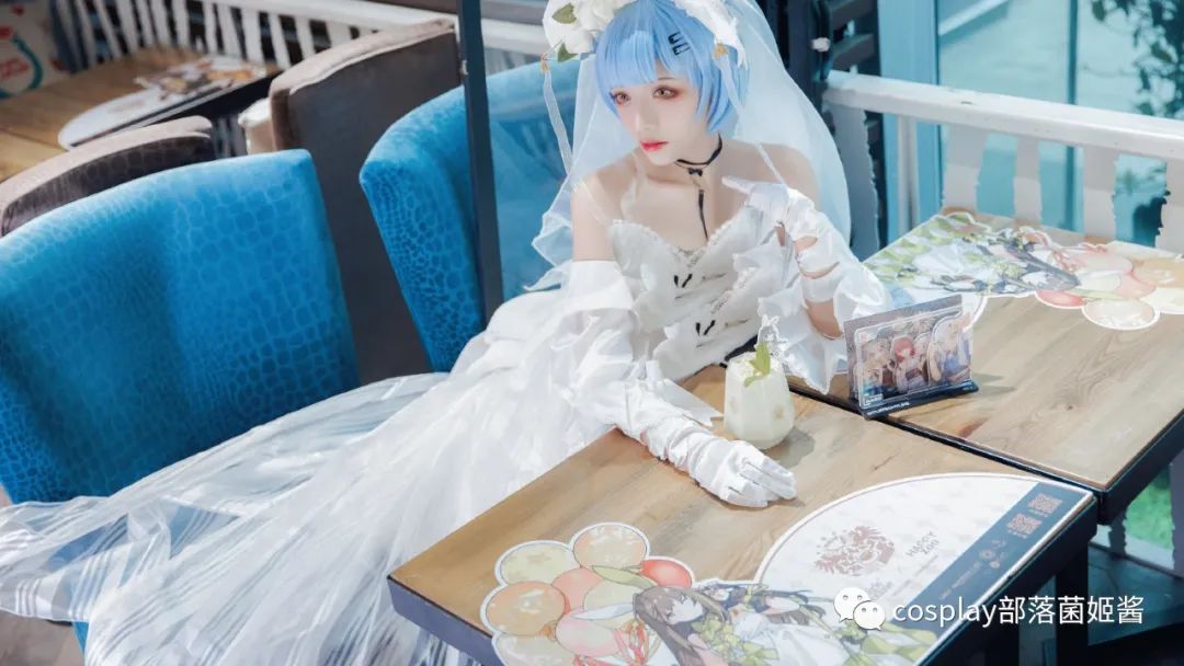 |cos:少前咖啡厅花之后的情愫cos正片@流一