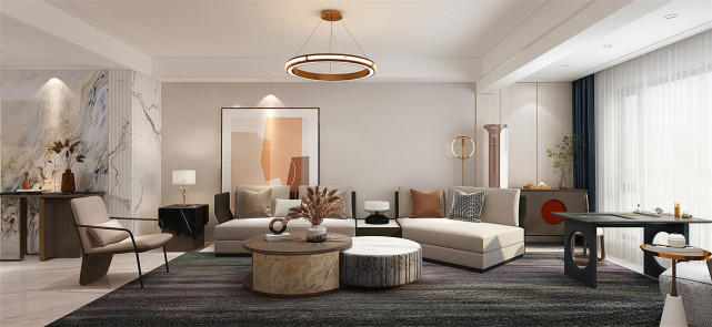 148㎡现代风，以生活便利性为出发点，简洁大气