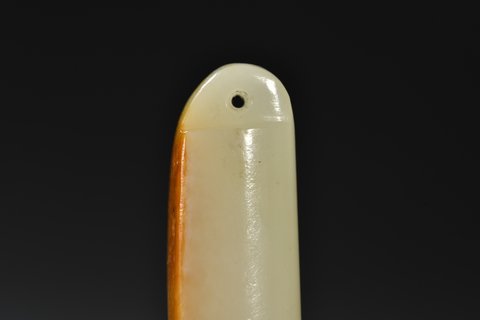 翡翠|和田玉籽料翎管