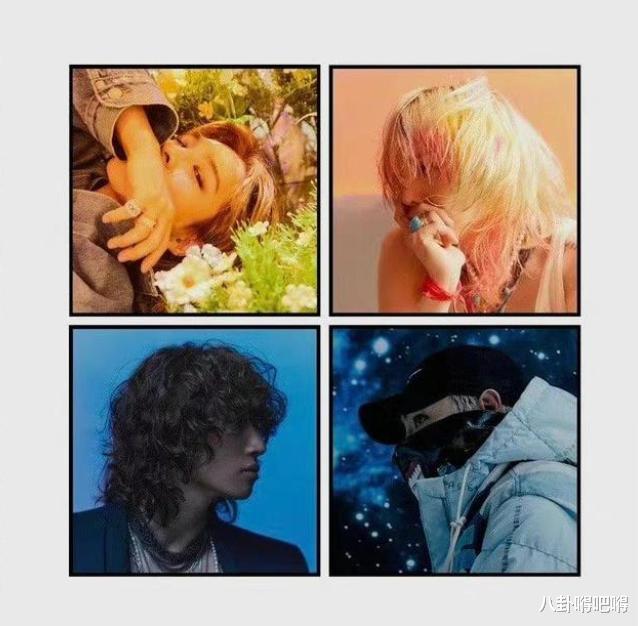 权志龙|权志龙与Treasure男团合照，满头金发遮脸，终是一人回归现实