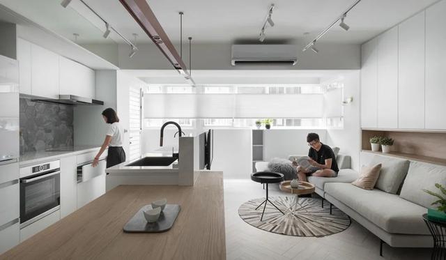 走进她家,才知道什么叫好看与实用并存,光一个客厅就人见人夸