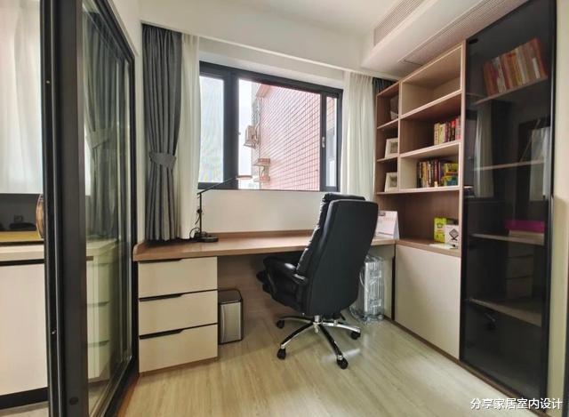 一家三口的新房,花35W装修现代简约风格,坚持电视墙不做造型!