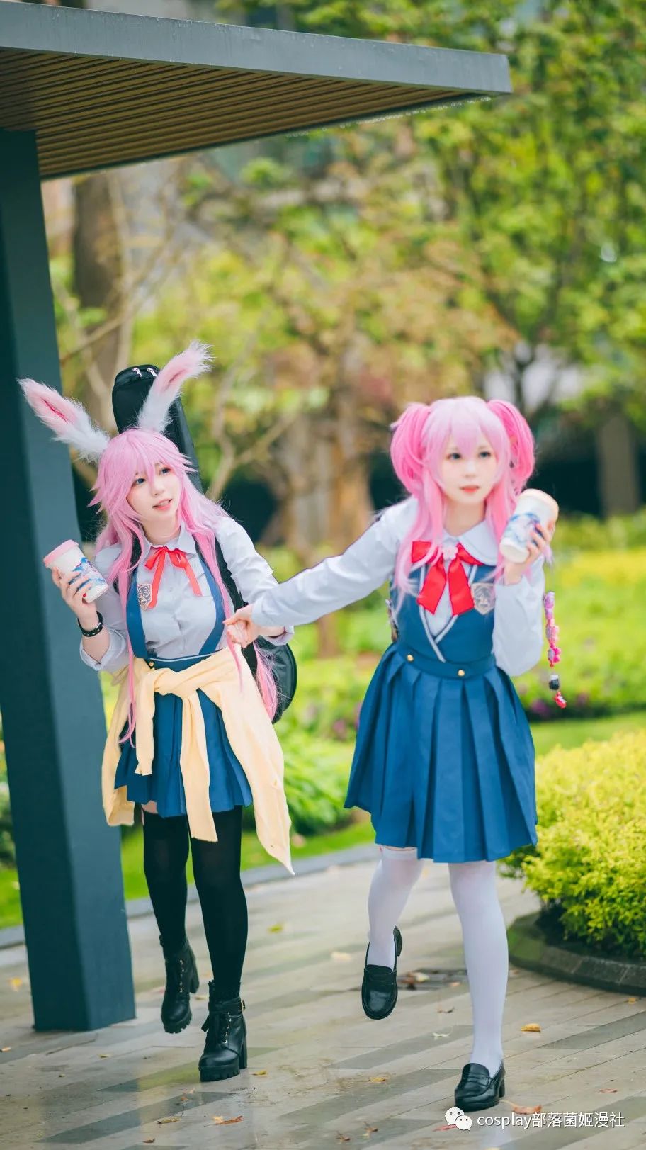 acgn漫评|cos：崩坏学园2八重樱和八重凛cos正片