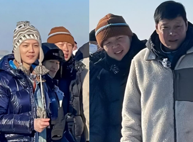 杜海涛|杜海涛离婚风波后首录节目!脸肥肚大,与鹿晗同框像父子