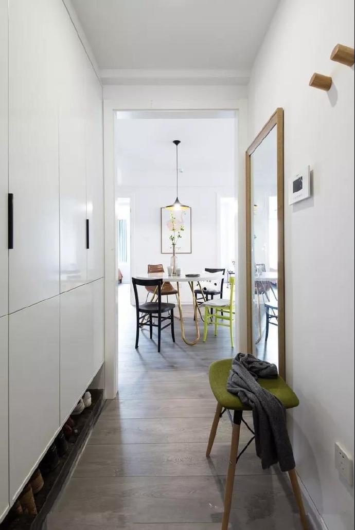 玄关鞋柜9种设计方案,做满整面墙还是买成品?一目了然