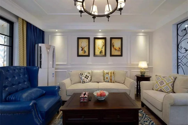 90后夫妻装修102㎡婚房,美式见多了,但品位这么好的还真没见过