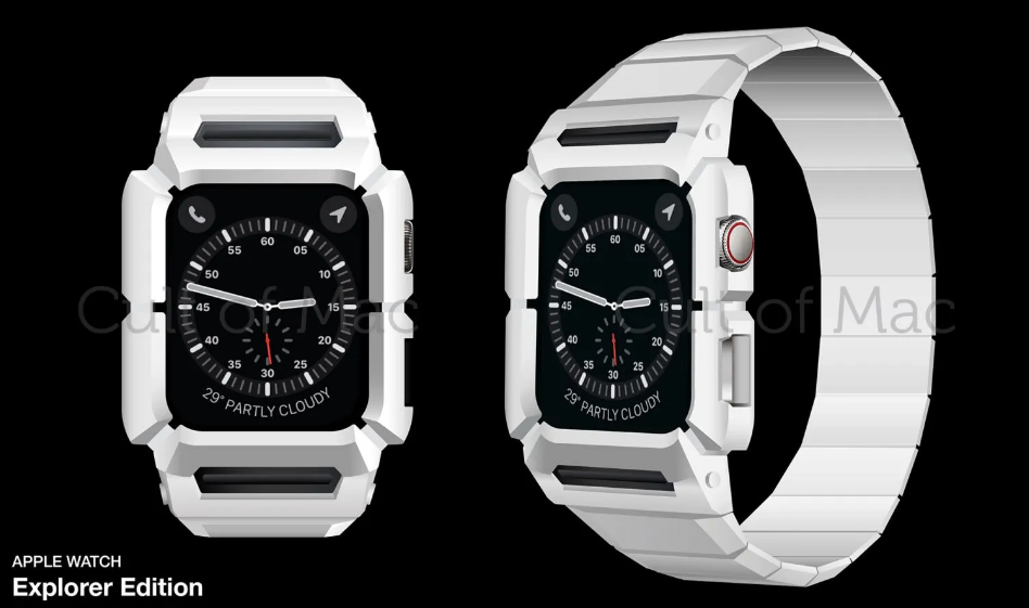 Apple Watch|苹果首款硬核版Apple Watch长这样?结实不拍摔,还有超长续航