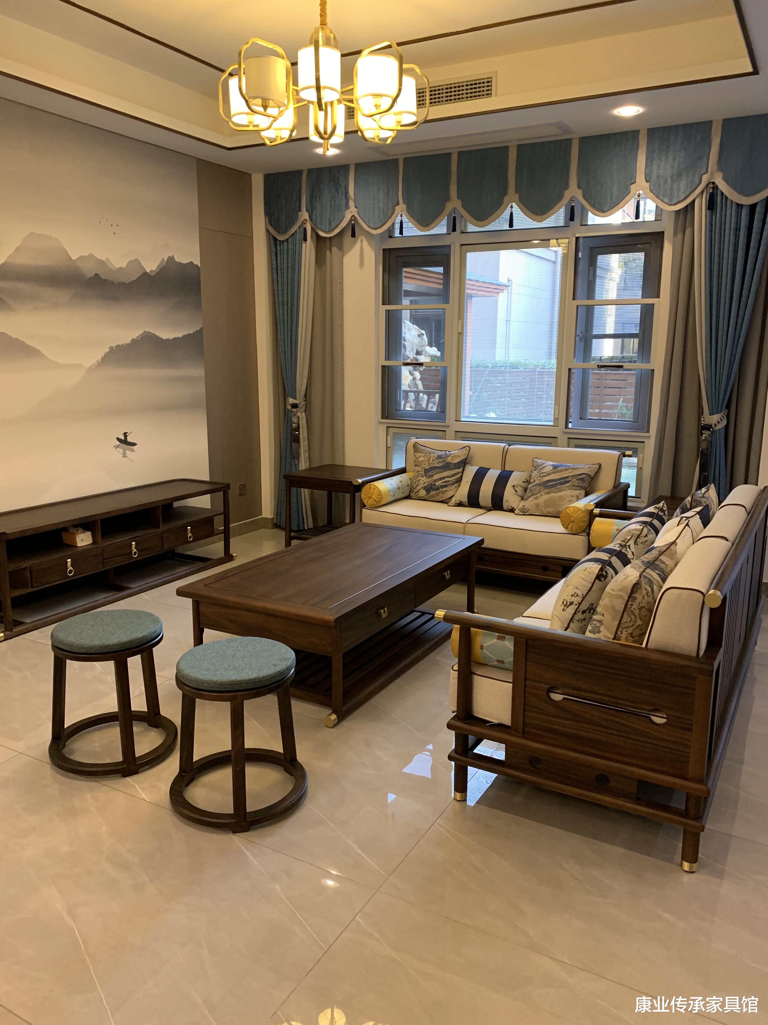 古色古香的新中式设计,唤起了中国人的中式情结