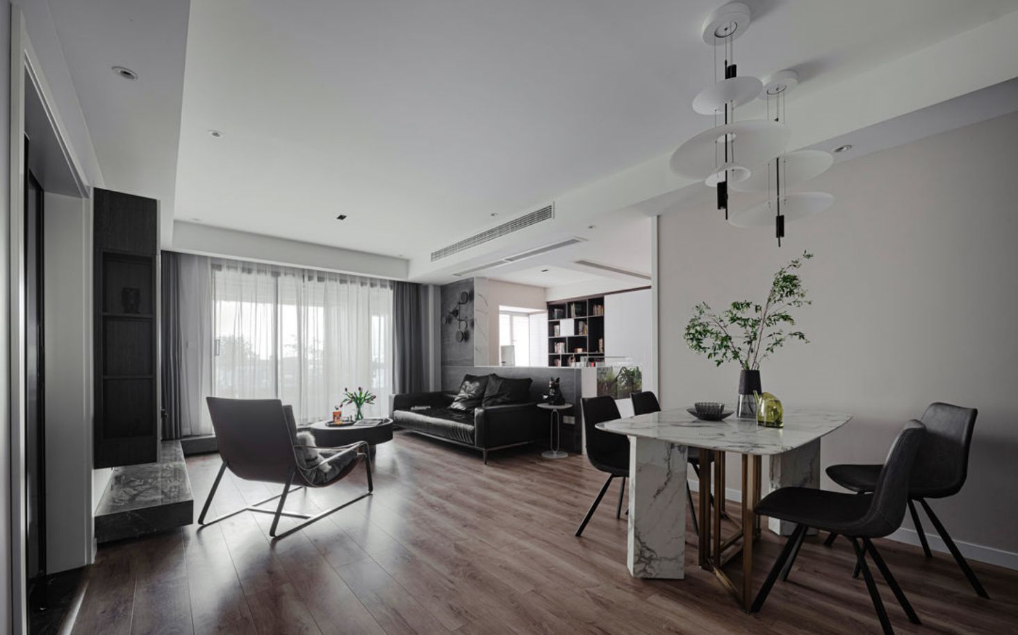 奉行极简主义的杭州男主,把140㎡家布置的格外出挑,看着都精致