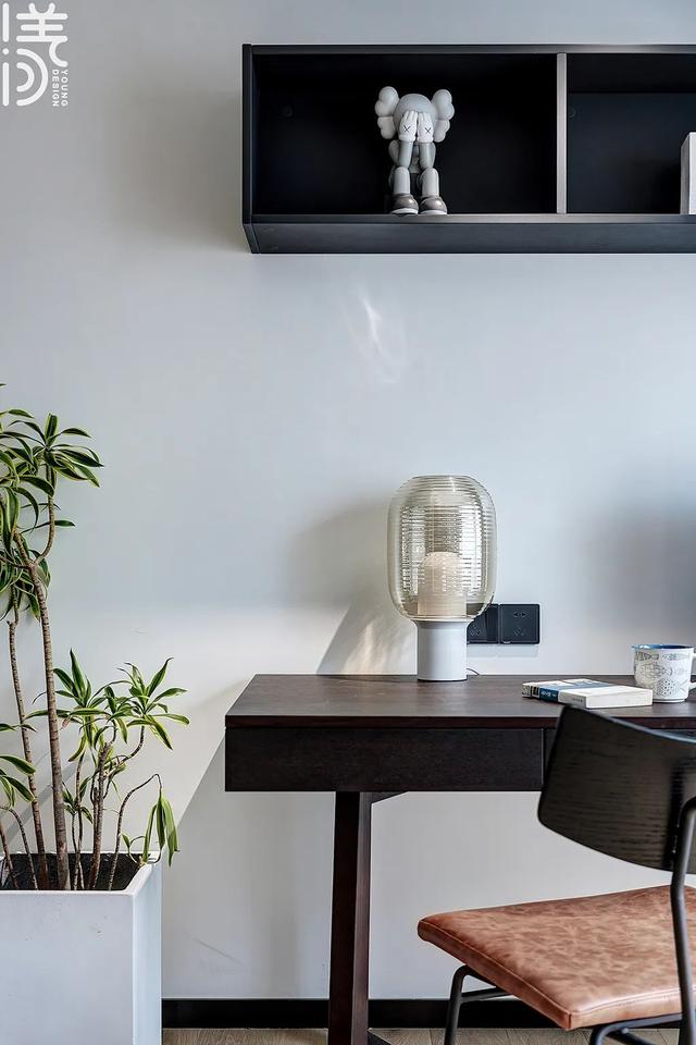 160㎡现代简约,低调灰色+安静蓝色,营造优雅舒适的家