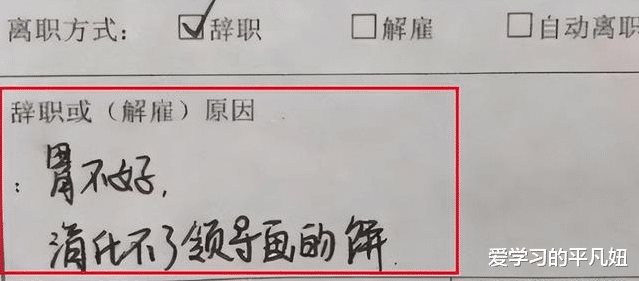 00后|00后“辞职信”火了,信中内容太过于直接,老板看后满是担忧