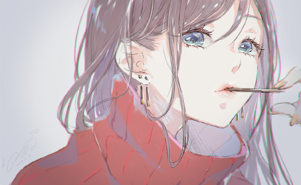 防晒 美少女脸上的彩妆画的好精致,是春天甜腻腻的味道,这谁能不爱
