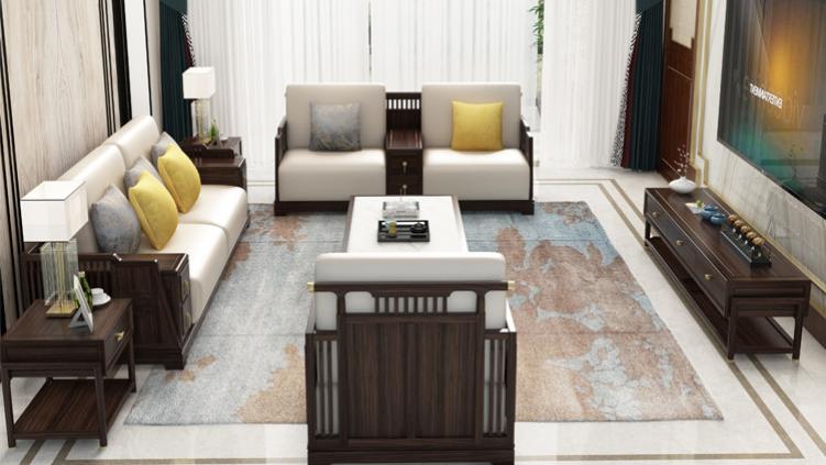 别样混搭的新中式装修风格，让空间不再单调，让家居空间温暖舒适