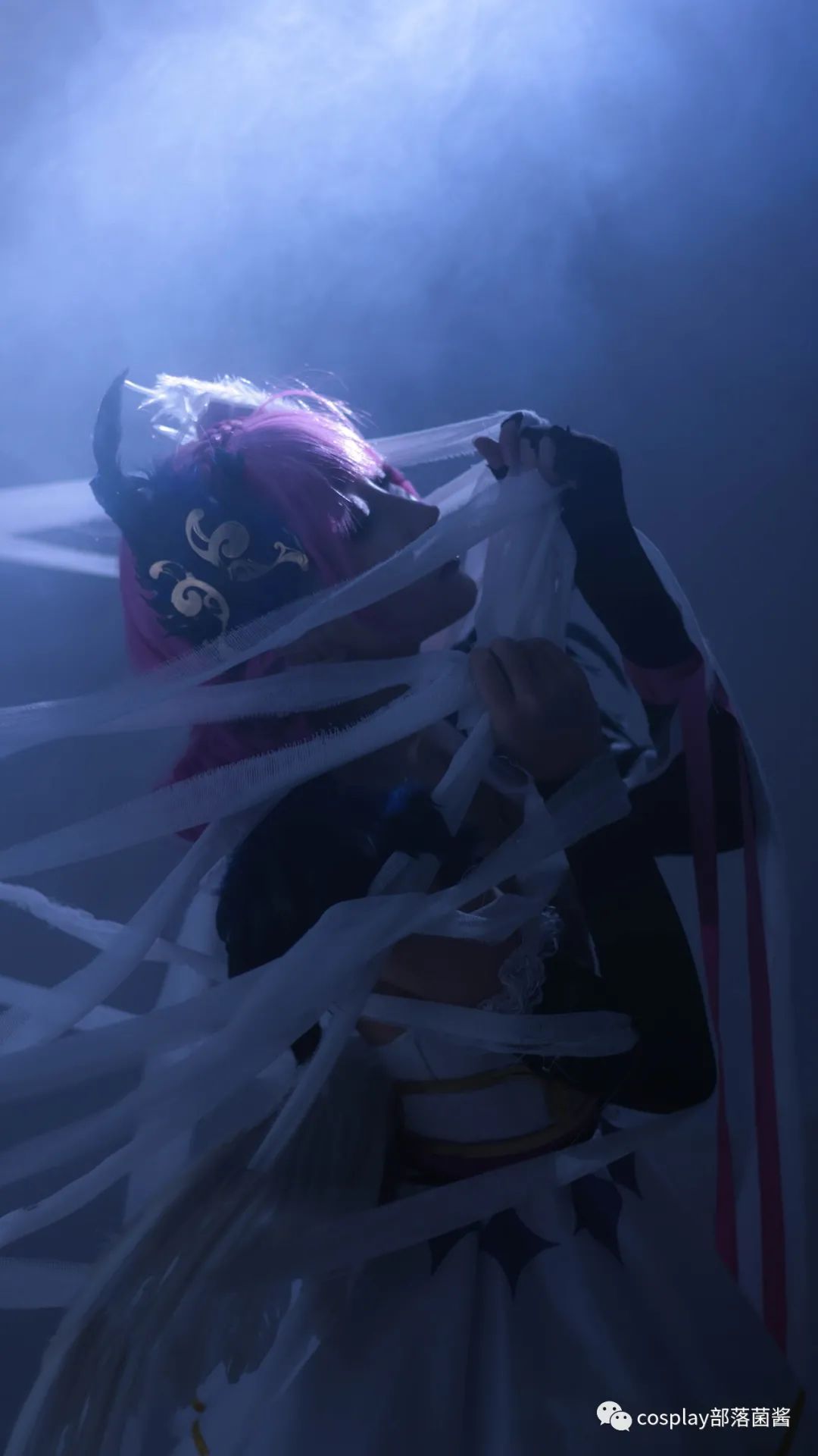 |cos：王者荣耀小乔天鹅之梦cos正片@蓝璃