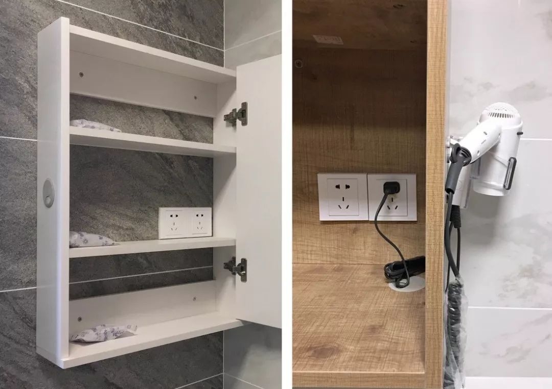 大白墙+不吊顶,头次见客厅把沙发半嵌入墙里,这设计我服!