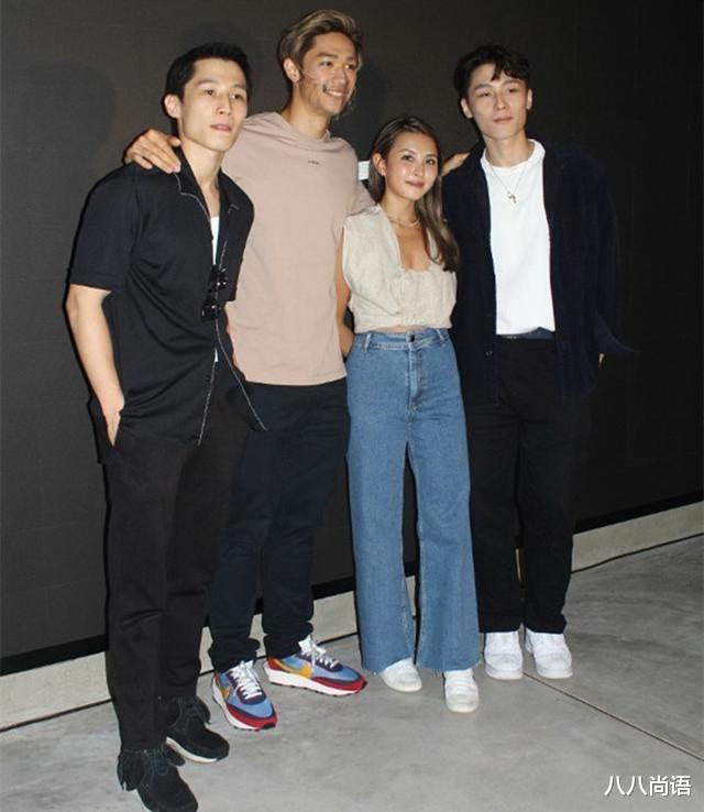 汤镇业|吴婉芳二子开店营业，张学友、汤镇业儿子、张智霖外甥女都来捧场