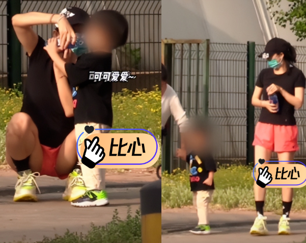 汪峰|汪峰带老婆打羽毛球被偶遇,挺大肚腩头顶秃一块,章子怡素颜抢镜