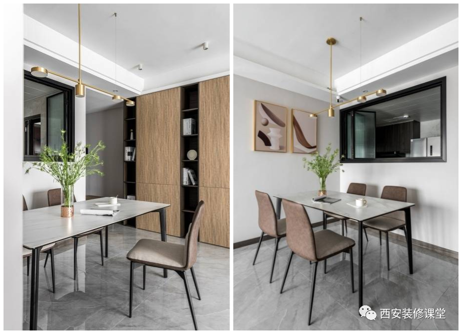 100m2简约三居,三口实用之家