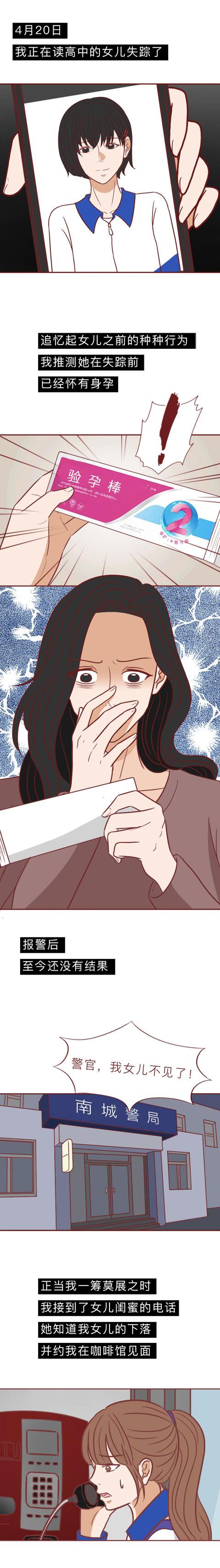 漫画|一根验孕棒引发的血案，女儿失踪，妈妈被活埋，漫画结局不寒而栗