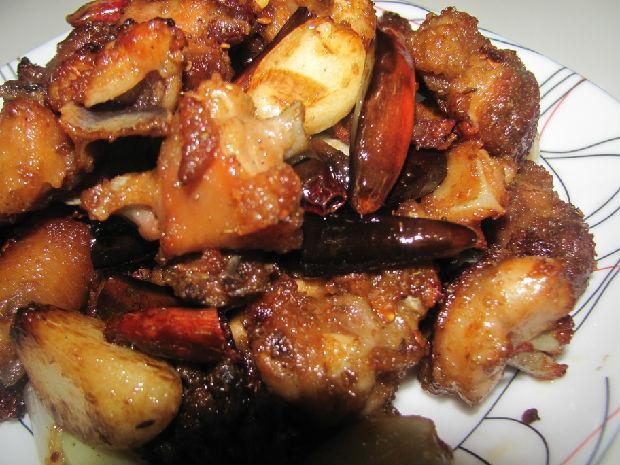 火辣辣的鸡块，火辣辣的味道