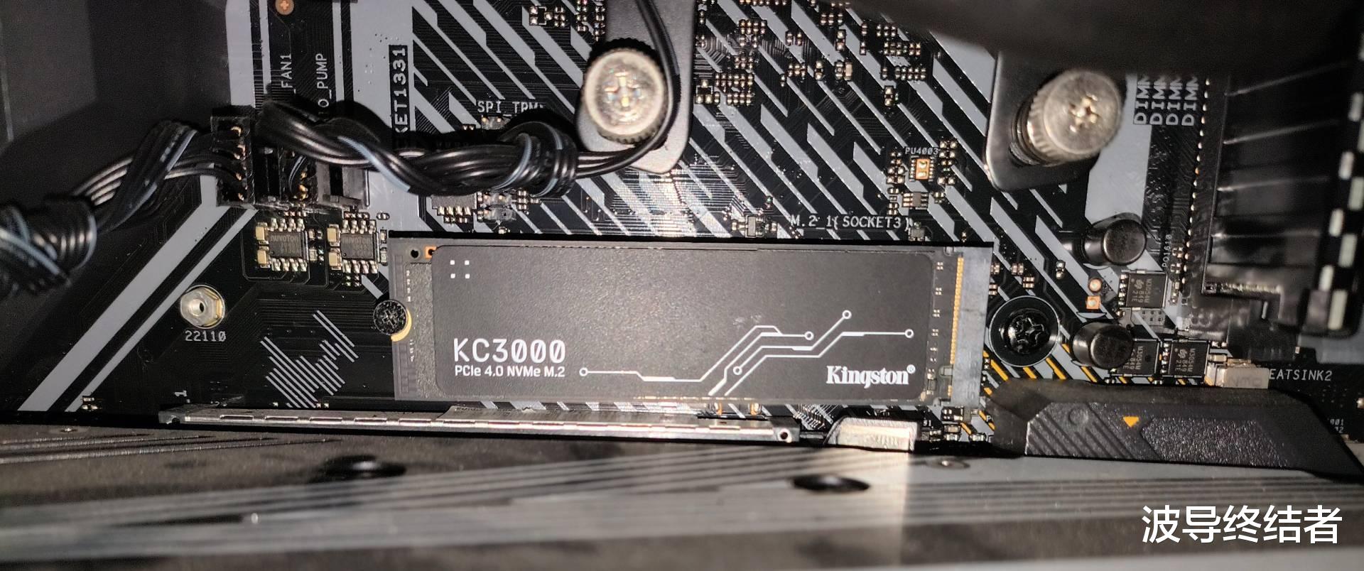 显卡|12代装机上选 - 金士顿KC3000 PCIe4.0 2TB固态硬盘