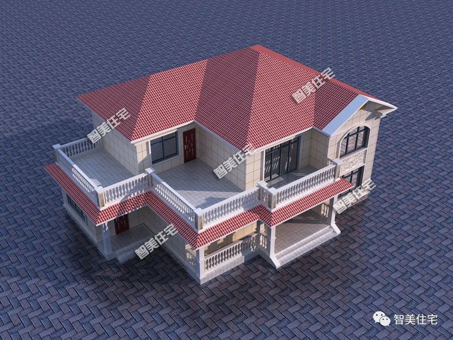 厨房|28万盖这栋两层小洋房，配着村里的青山绿水，这养老环境真绝了