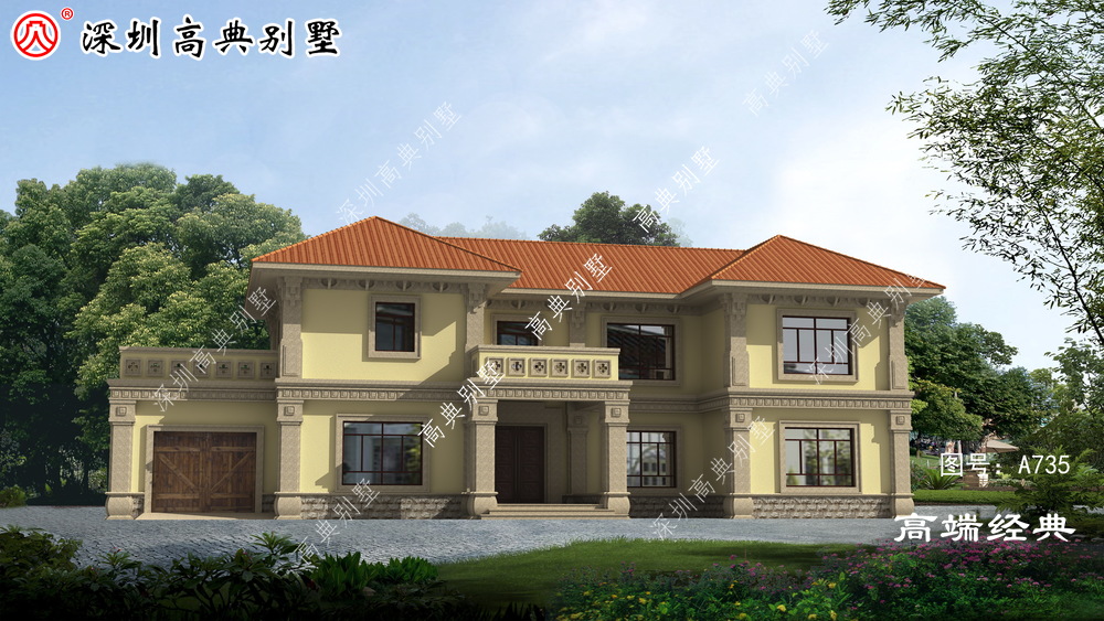 两层的设计非常讨人喜欢，特别是老年人，上下楼梯也方便些