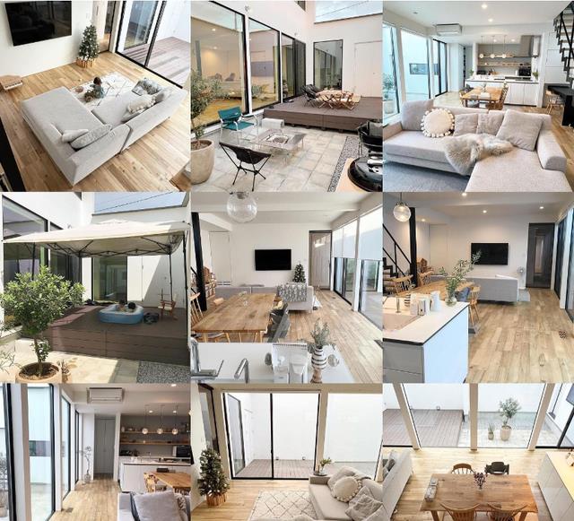 150独栋,上下两层还有中庭,聚餐烧烤、晾晒,也太幸福了!